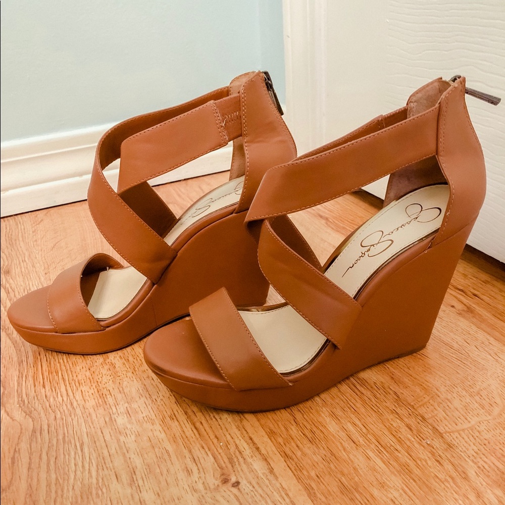 Jessica Simpson wedges